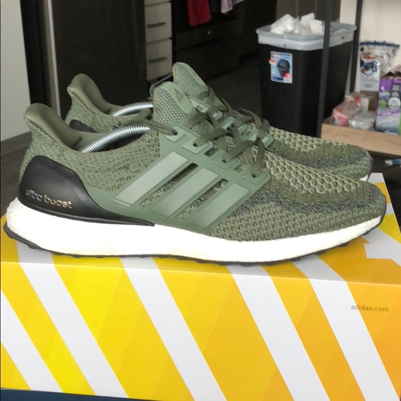 adidas ultra boost 2.0 mens olive